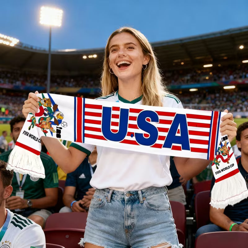 FIFA Football Scarf for USA 2026 World Cup
