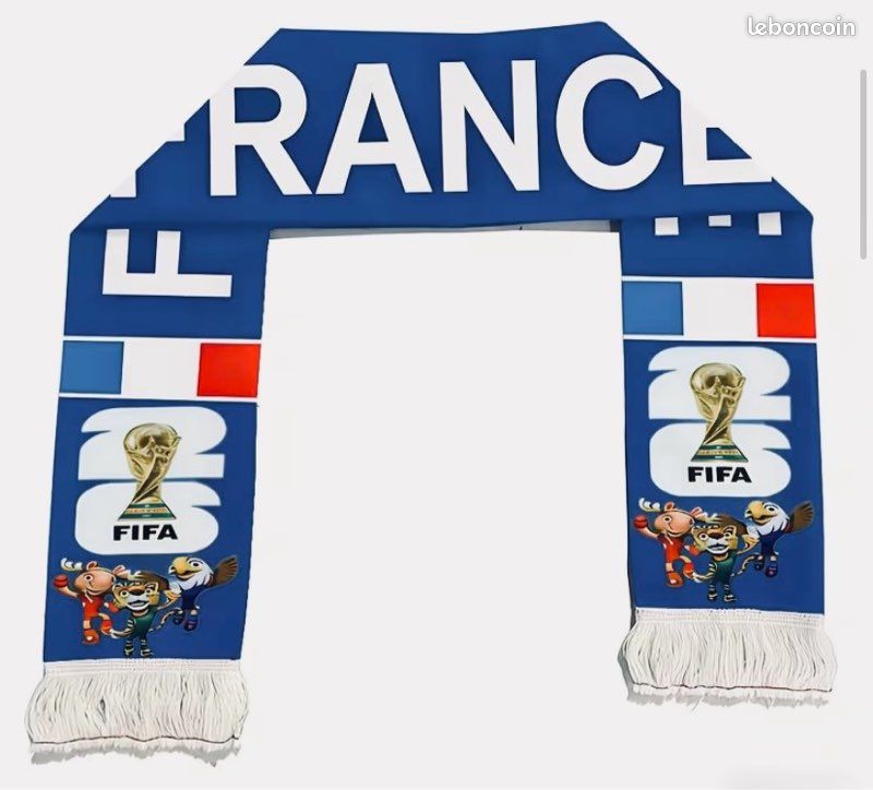 FIFA Football Scarf for France 2026 World Cup
