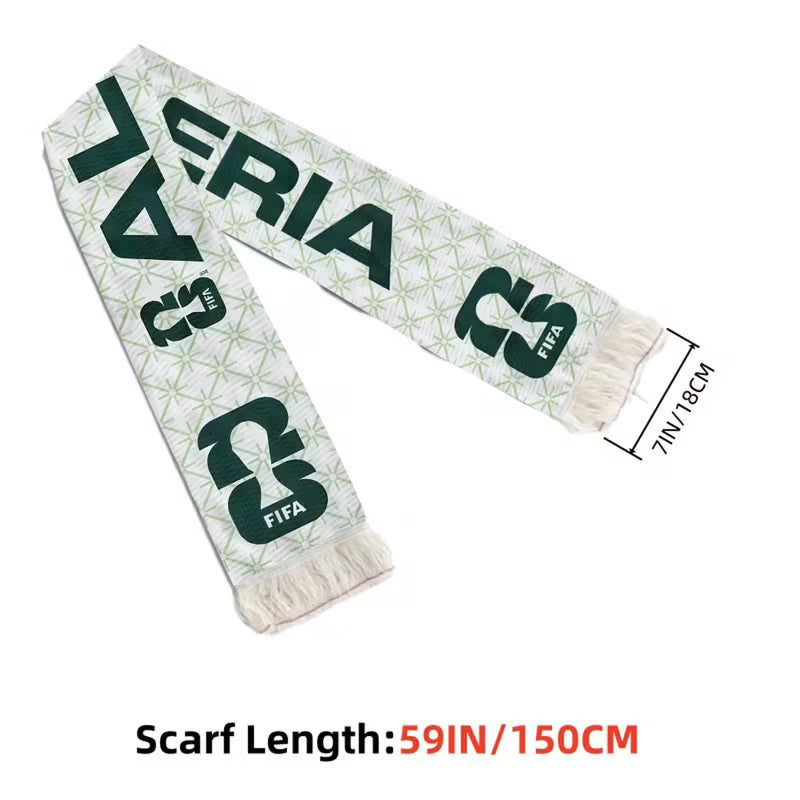 FIFA Football Scarf for Algeria 2026 World Cup