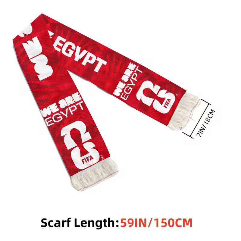 FIFA Football Scarf Celebrating We Are Egypt