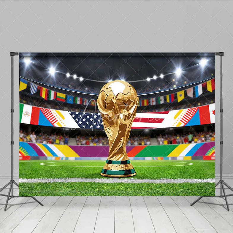 FIFA World Cup Trophy Banner