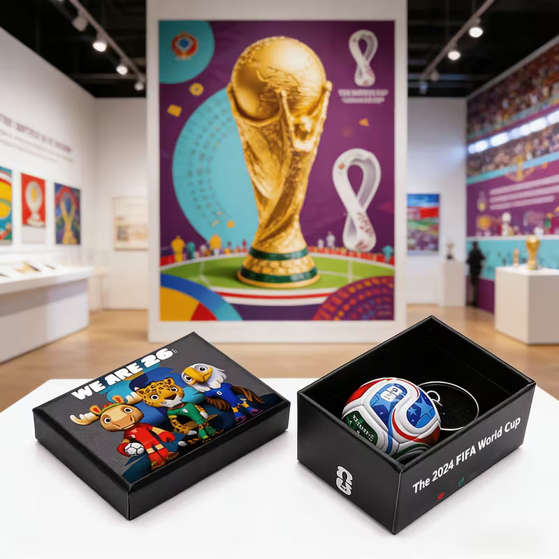 USA-Canada-Mexico World Cup FIFA Keyring Packs