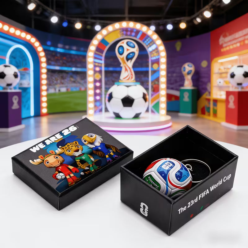 USA-Canada-Mexico World Cup FIFA Keyring Packs