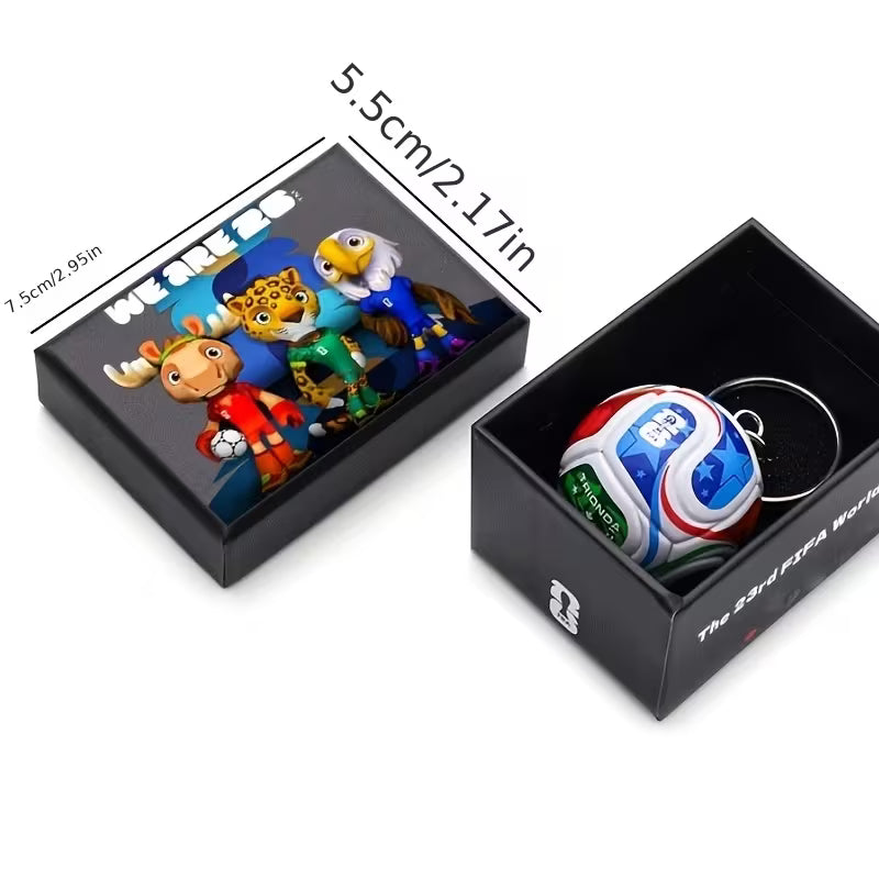 USA-Canada-Mexico World Cup FIFA Keyring Packs