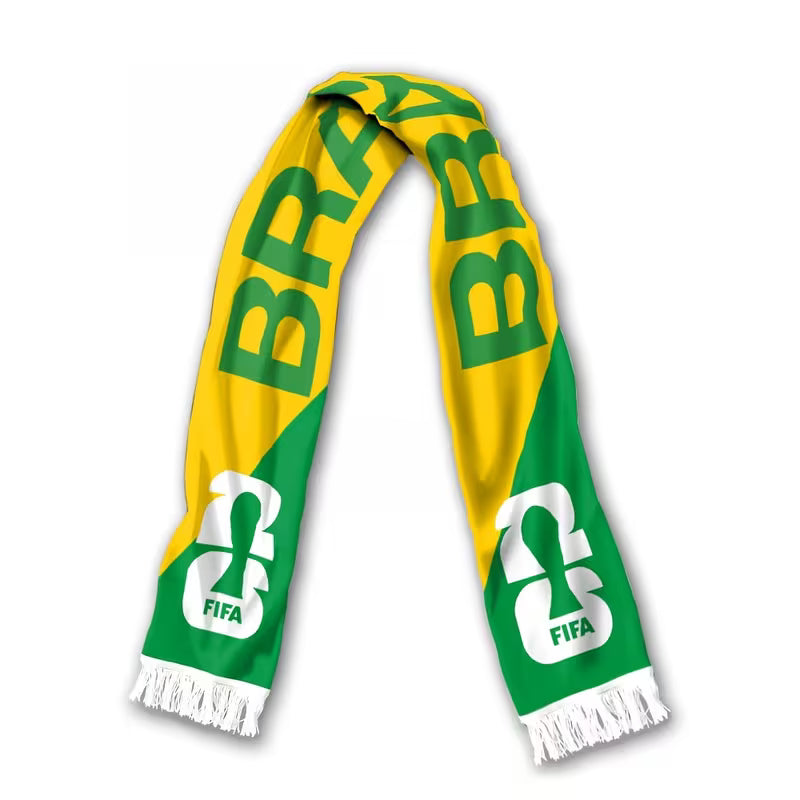 FIFA Football Scarf for Brazil 2026 World Cup
