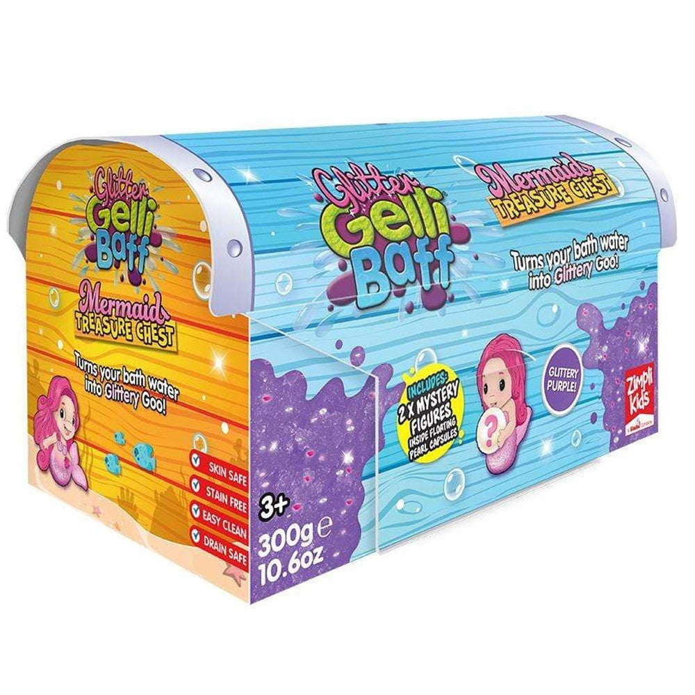 Zimpli Kids Mermaid Treasure Chest Box Purple