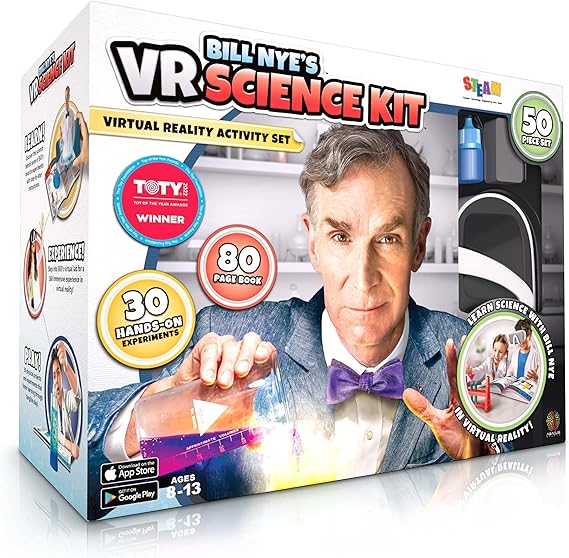 Buy Abacus Bill Nye's VR Science Kit Book and Interactive STEM Learning Activity Set | Yallatoys.com