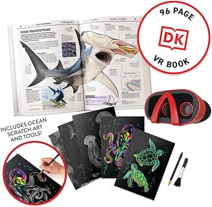 Buy Abacus Virtual Reality Oceans Illustrated Interactive VR Book and STEM Learning Activity Set | Yallatoys.com