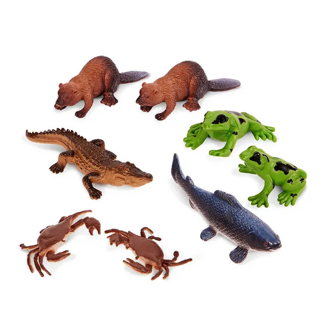 Buy Terra River Animals Play Set 8-12 CM | Yallatoys.com