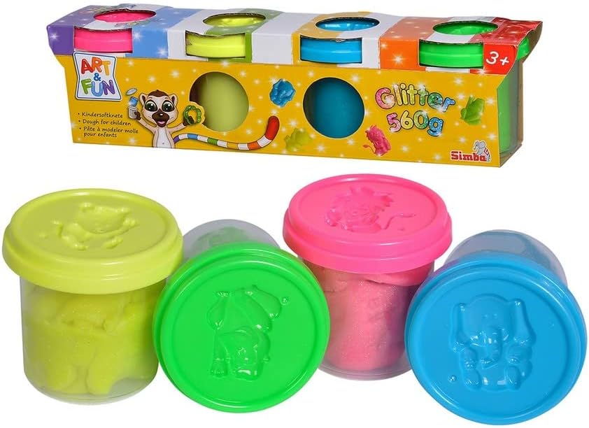 Buy Art and Fun Softknete Glitzer Soft Clay Glitter | Yallatoys.com
