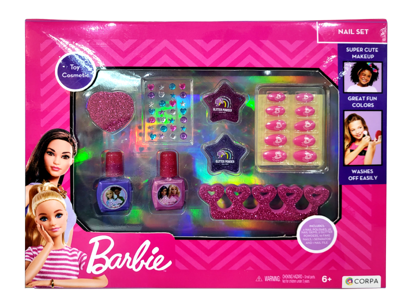 Buy Barbie Cosmetic Nail Set Large | Yallatoys.com