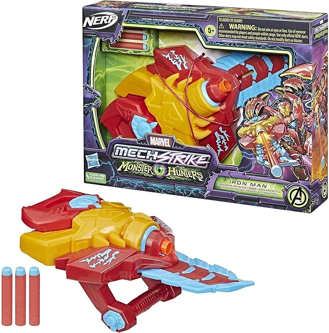 Buy Marvel Avengers Mech Strike Monster Hunters Iron Man Monster Blast  | Yallatoys.com