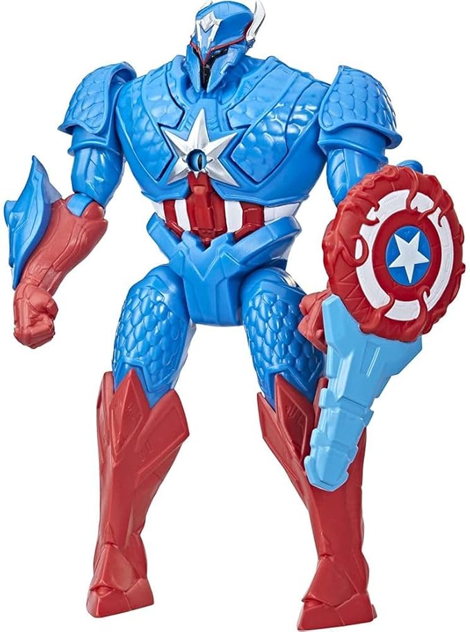 Buy Marvel Avengers Mech Strike Monster Hunters Hunter Suit Captain America Toy | Yallatoys.com