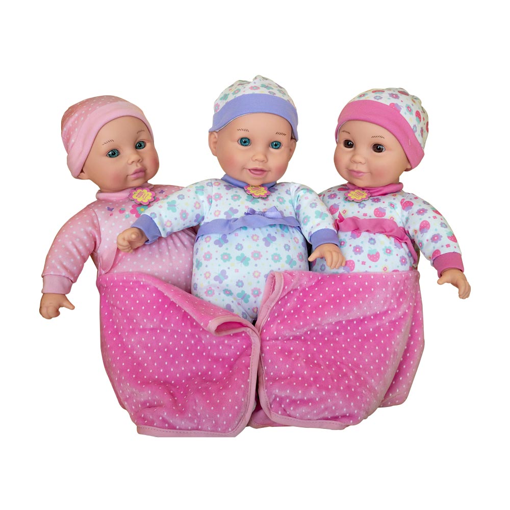 Buy Baby Amoura Lovable Triplets 14inch | Yallatoys.com