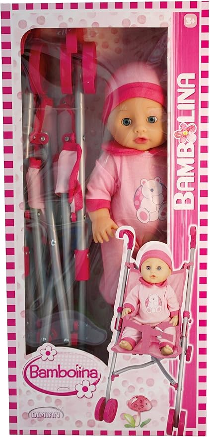 Buy Super Star Bambolina Buggy Set With 36Cm Doll | Yallatoys.com