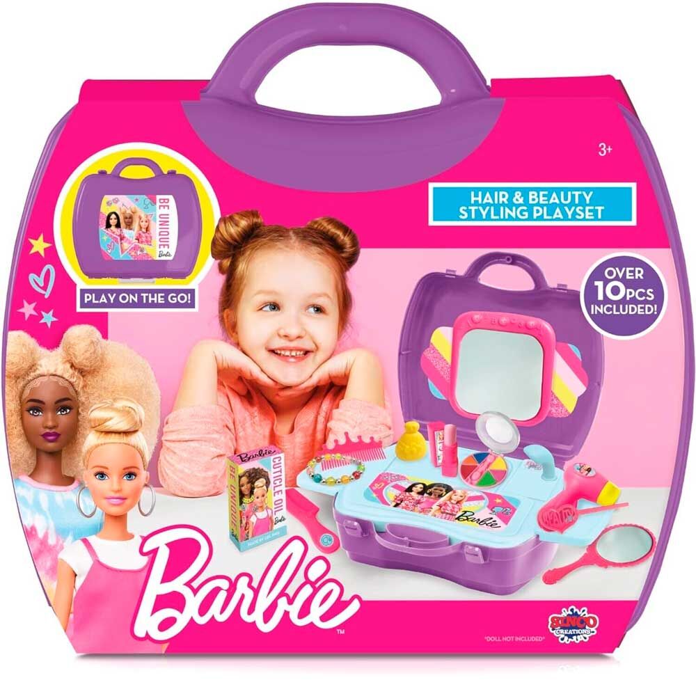 Buy Barbie Hair And Beauty Stationa | Yallatoys.com