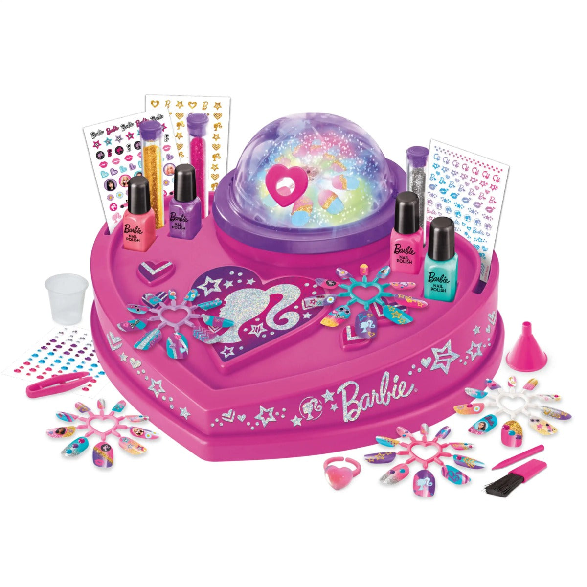 Buy Barbie Nail Studio Set Glitter & Shine | Yallatoys.com