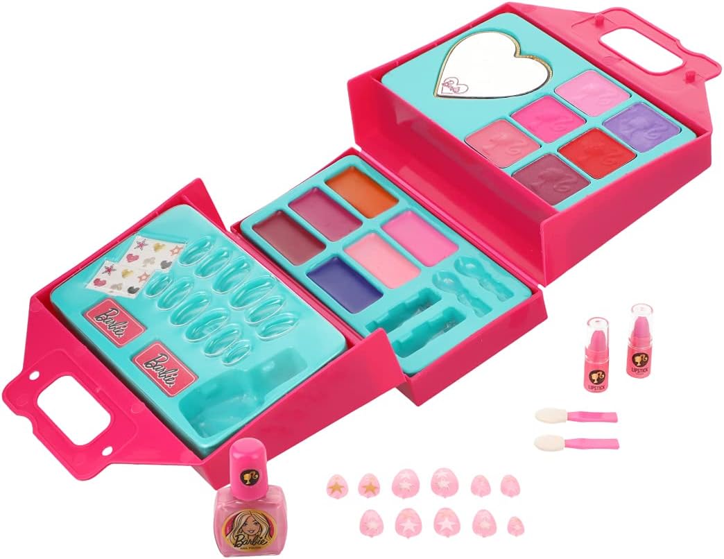 Buy Barbie Big Handbag with Cosmetic Set | Yallatoys.com