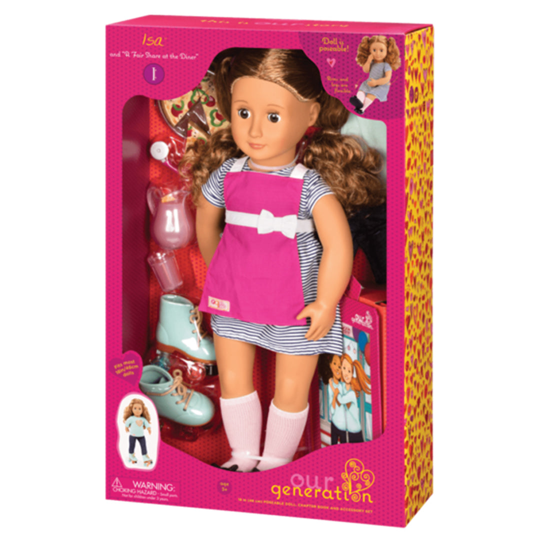 Buy Our Generation Doll Deluxe Restaurant Doll Isa | Yallatoys.com