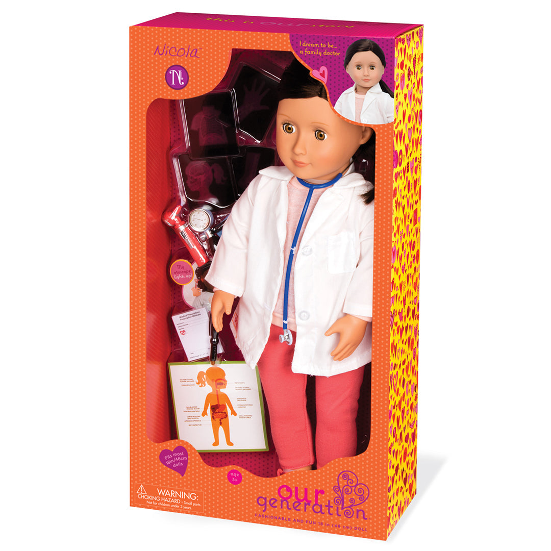 Buy Our Generation Doll Family Doctor Doll Nicola | Yallatoys.com