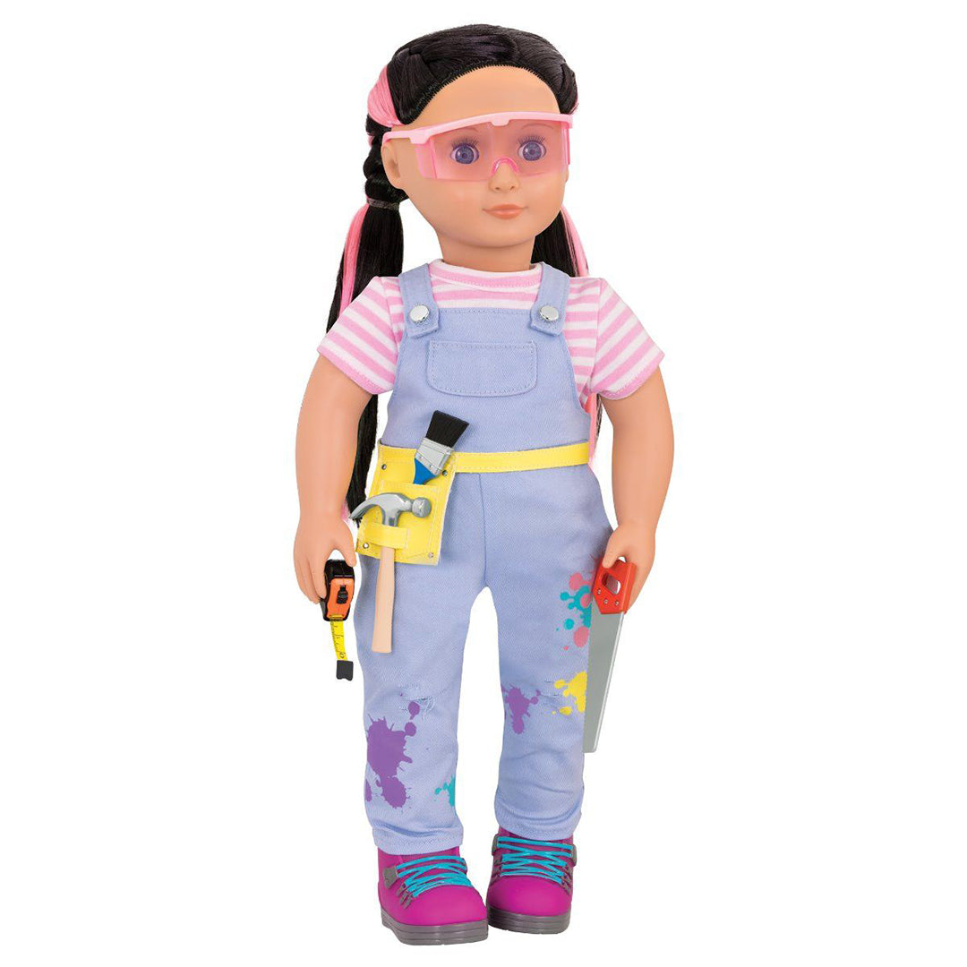 Buy Our Generation Doll Professional Woodworker Doll Ananda | Yallatoys.com