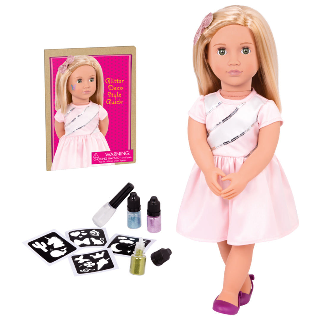 Buy Our Generation Doll With Glitter Tattoo Deco, Rosalyn | Yallatoys.com
