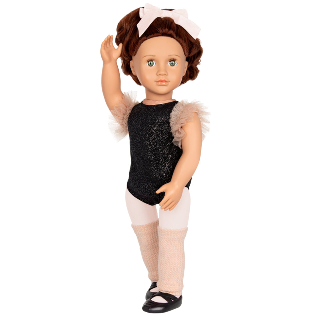 Buy Our Generation Doll Ballet With Tulle Sleeves & Hair Bow Kiera | Yallatoys.com
