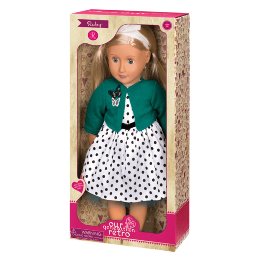 Buy Our Generation Doll Retro Doll Ruby Blonde Ruby | Yallatoys.com