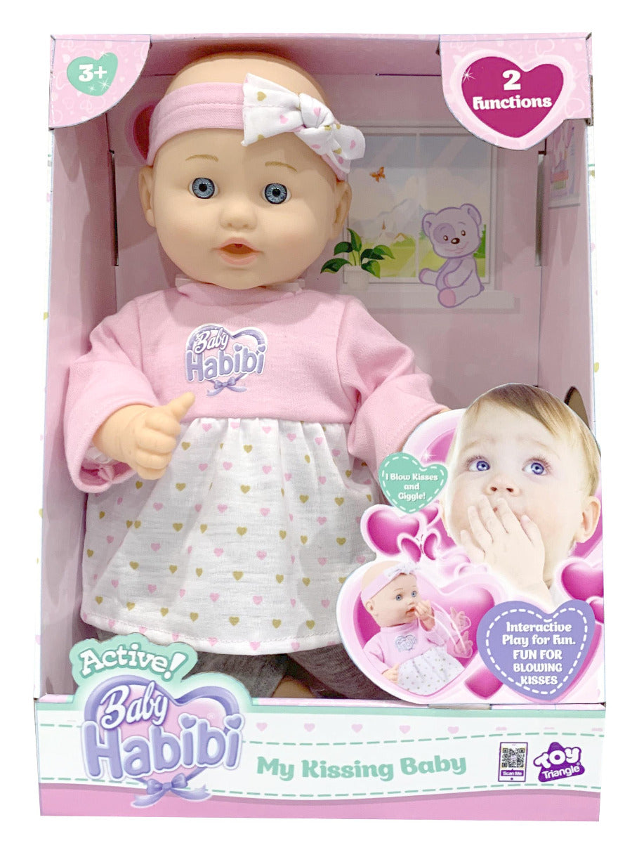 Buy Baby Habibi Doll My Kissing Baby 14inch | Yallatoys.com