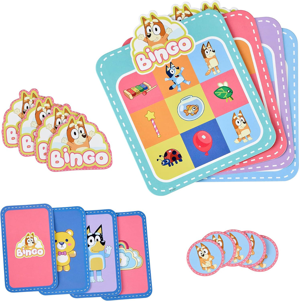 Buy Bluey Bingos Bingo Card Game | Yallatoys.com