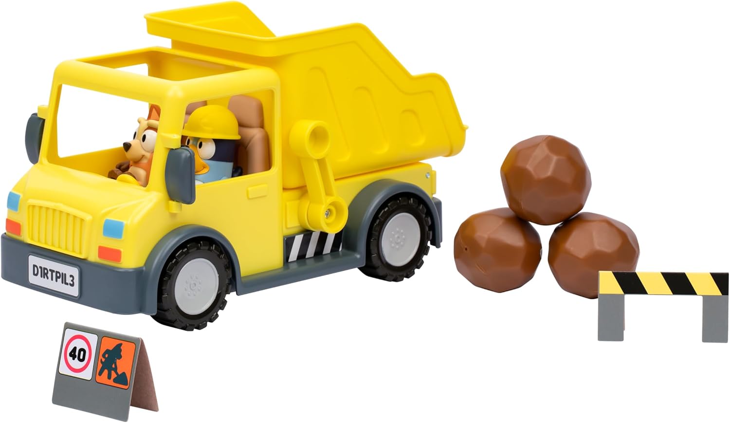 Buy Bluey Dump Truck Playset | Yallatoys.com