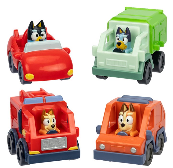 Buy Bluey Mini Racers Toy (Sold Separately Subject to availability) | Yallatoys.com