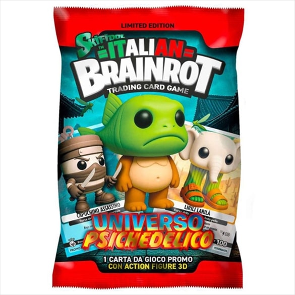 Buy Brainrot Alpha Series Psychedelic Universe Flowpack with 3D keychain (Sold Separately Subjected to Availability) | Yallatoys.com