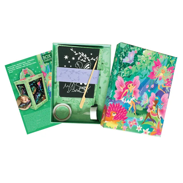 Buy Box Candiy Twilight Fairy Lantern Scratch Art Set | Yallatoys.com