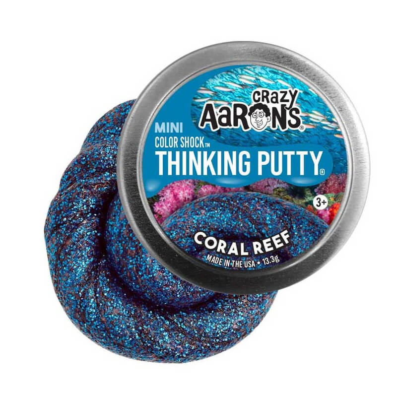 Buy Crazy Aarons Mini Color Shock Coral Reef Thinking Putty | Yallatoys.com