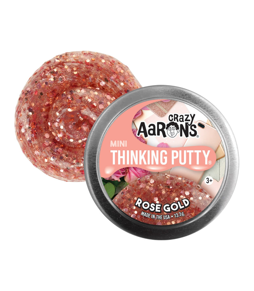 Buy Crazy Aaron Mini Tin Rose Gold | Yallatoys.com