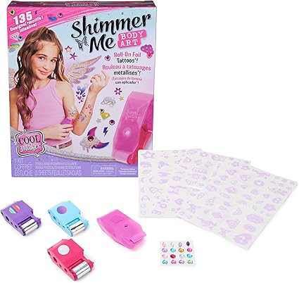 Buy Cool Maker Shimmer Me Body Art with Roller | Yallatoys.com