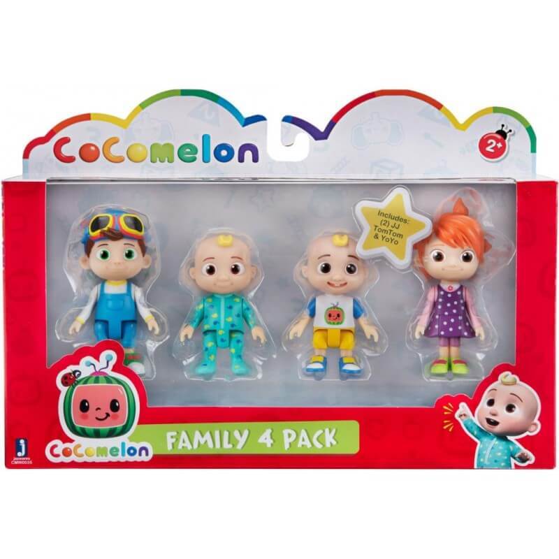 Buy Cocomelon 4 Figure Pack Family Set | Yallatoys.com