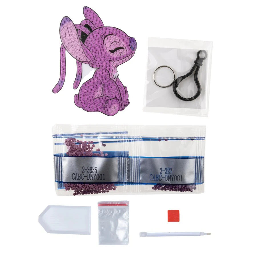 Buy Crystal Art Angel Bag Charm Kit | Yallatoys.com