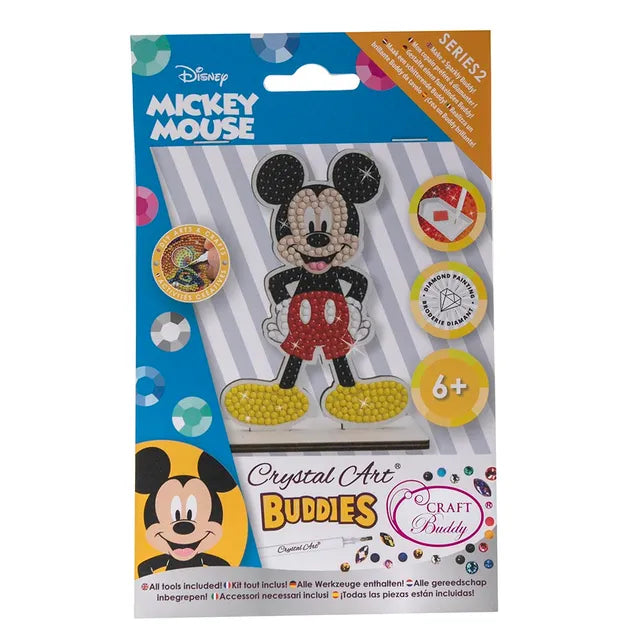 Buy Crystal Art Buddy Mickey 11 Cm | Yallatoys.com