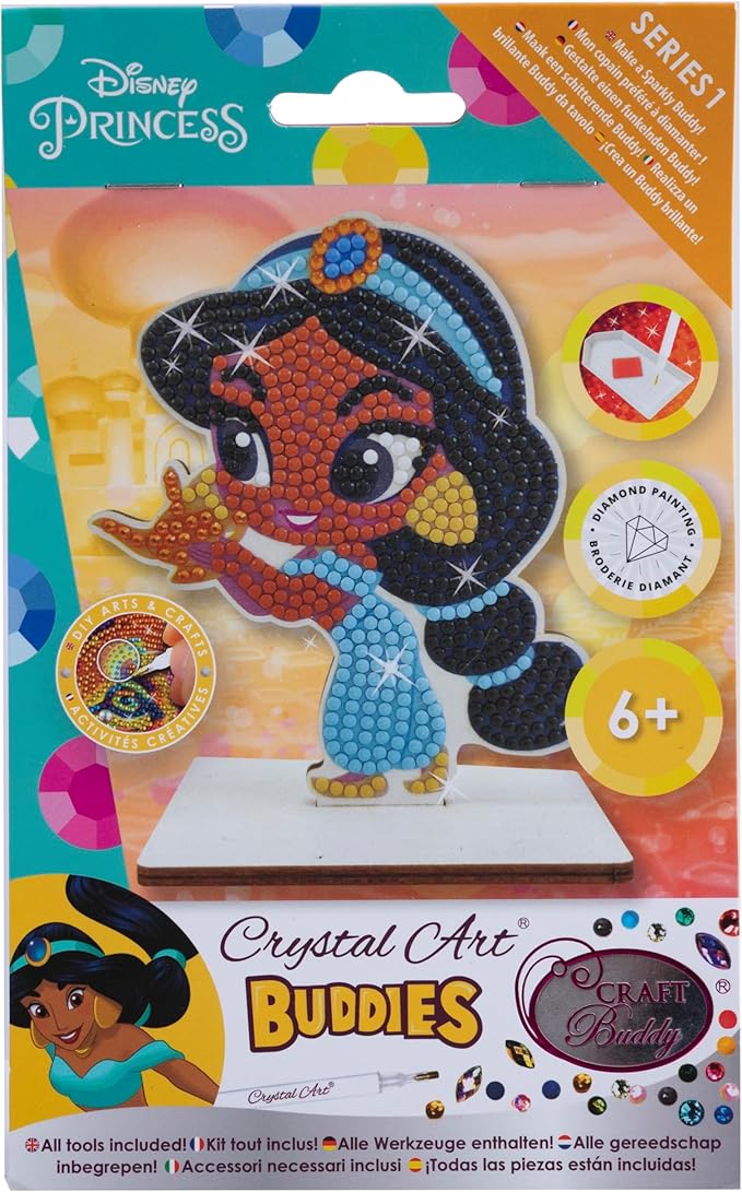 Buy Crystal Art Jasmine Disney Buddies Kit | Yallatoys.com