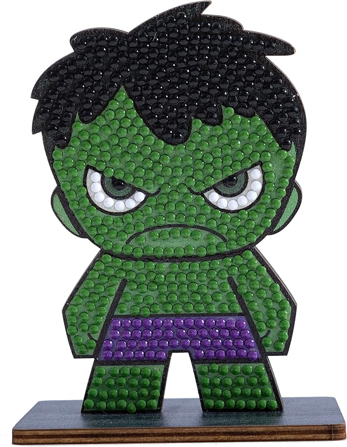 Buy Hulk Crystal Art Buddy Marvel Series 1 | Yallatoys.com