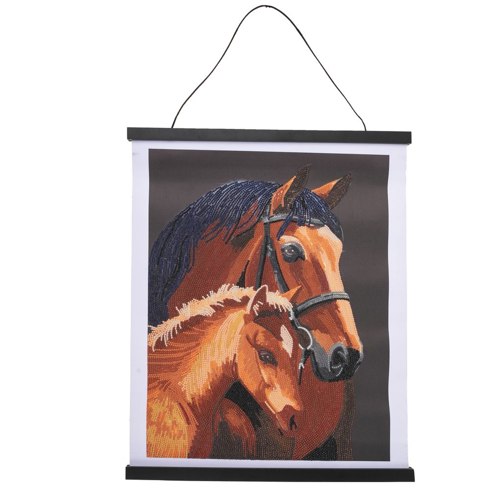 Buy Crystal Art Scroll Chestnut Mares | Yallatoys.com