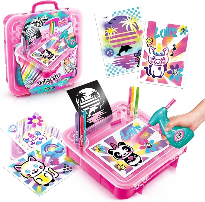 Buy Canal Toys Airbrush Art Activity Case | Yallatoys.com