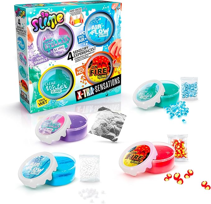 Buy Canal Toys SO Slime DIY Xtra Sensation Multipack of 4 | Yallatoys.com