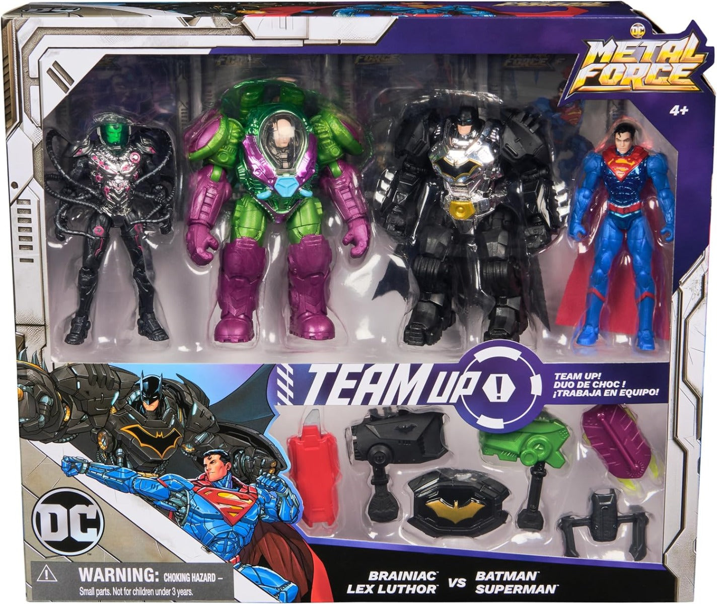 Buy Dc Metal Force Team Up Battlepack | Yallatoys.com