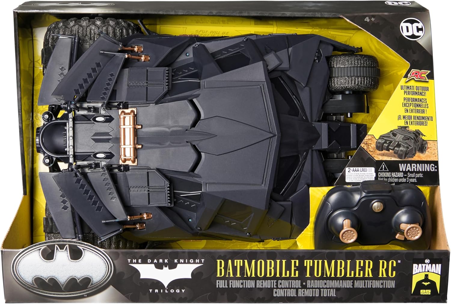 Buy DC Batman Official Batmobile Tumbler Remote Control | Yallatoys.com