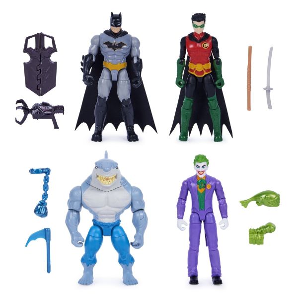 Buy DC Universe Batman Figure 4inch 4Pack | Yallatoys.com