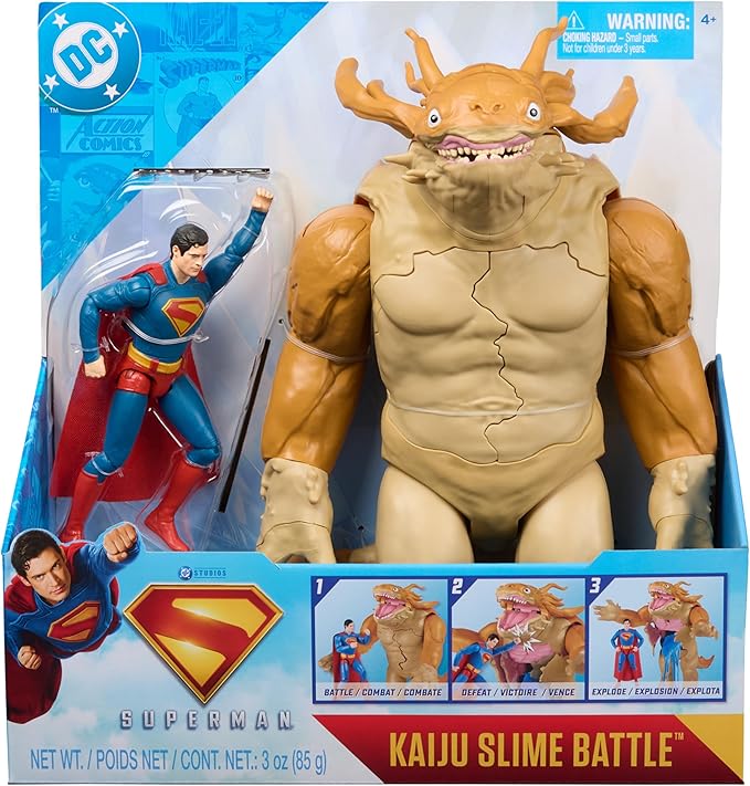 Buy DC Comics Superman Vs Kaiju Slime Battle | Yallatoys.com