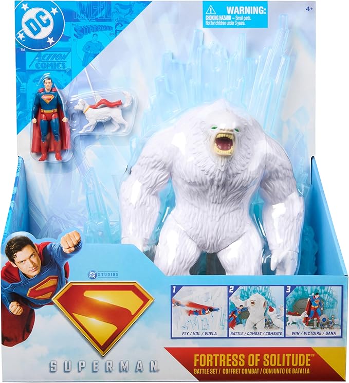 Buy DC Comics, Superman Fortress of Solitude Battle Set | Yallatoys.com